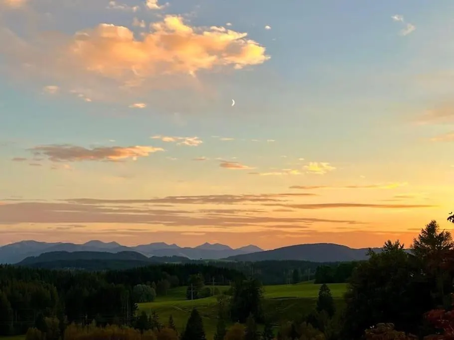 Alpenpanorama Renoviertes Apartment Mit Bergblick Buchenberg